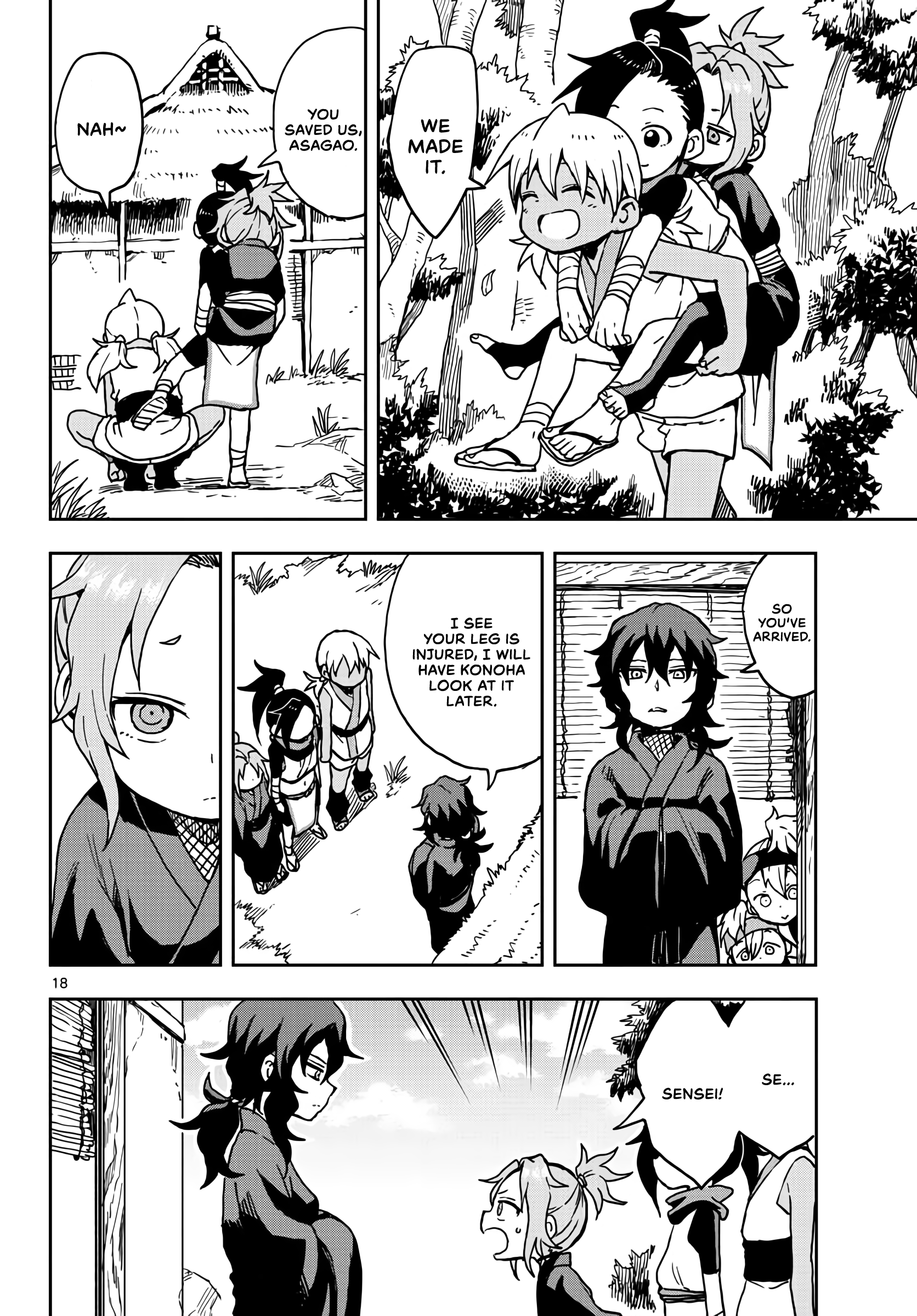 Kunoichi Tsubaki no Mune no Uchi Chapter 18 18